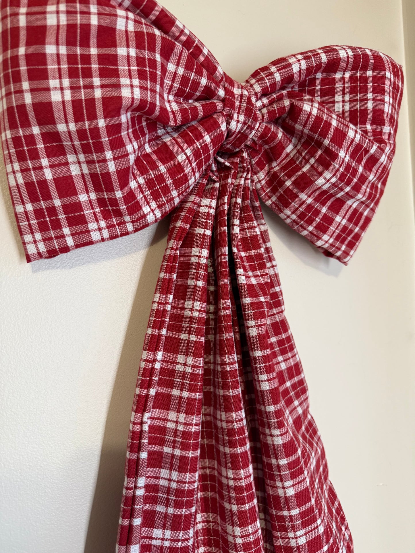 Winterberry Plaid Bow