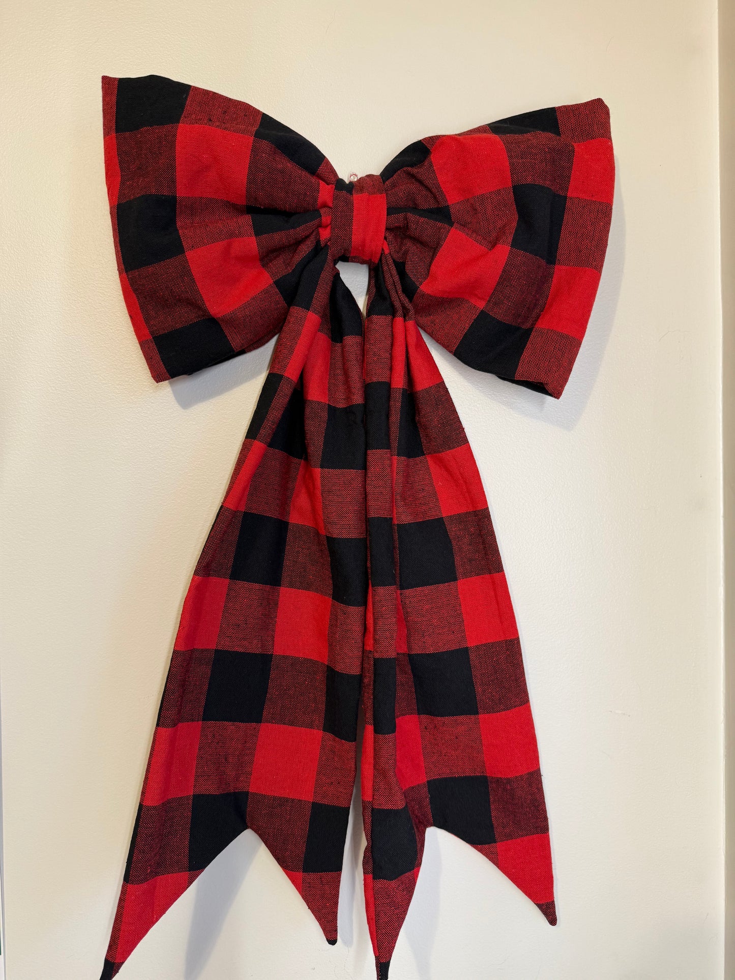 Lumberjack Plaid Bow