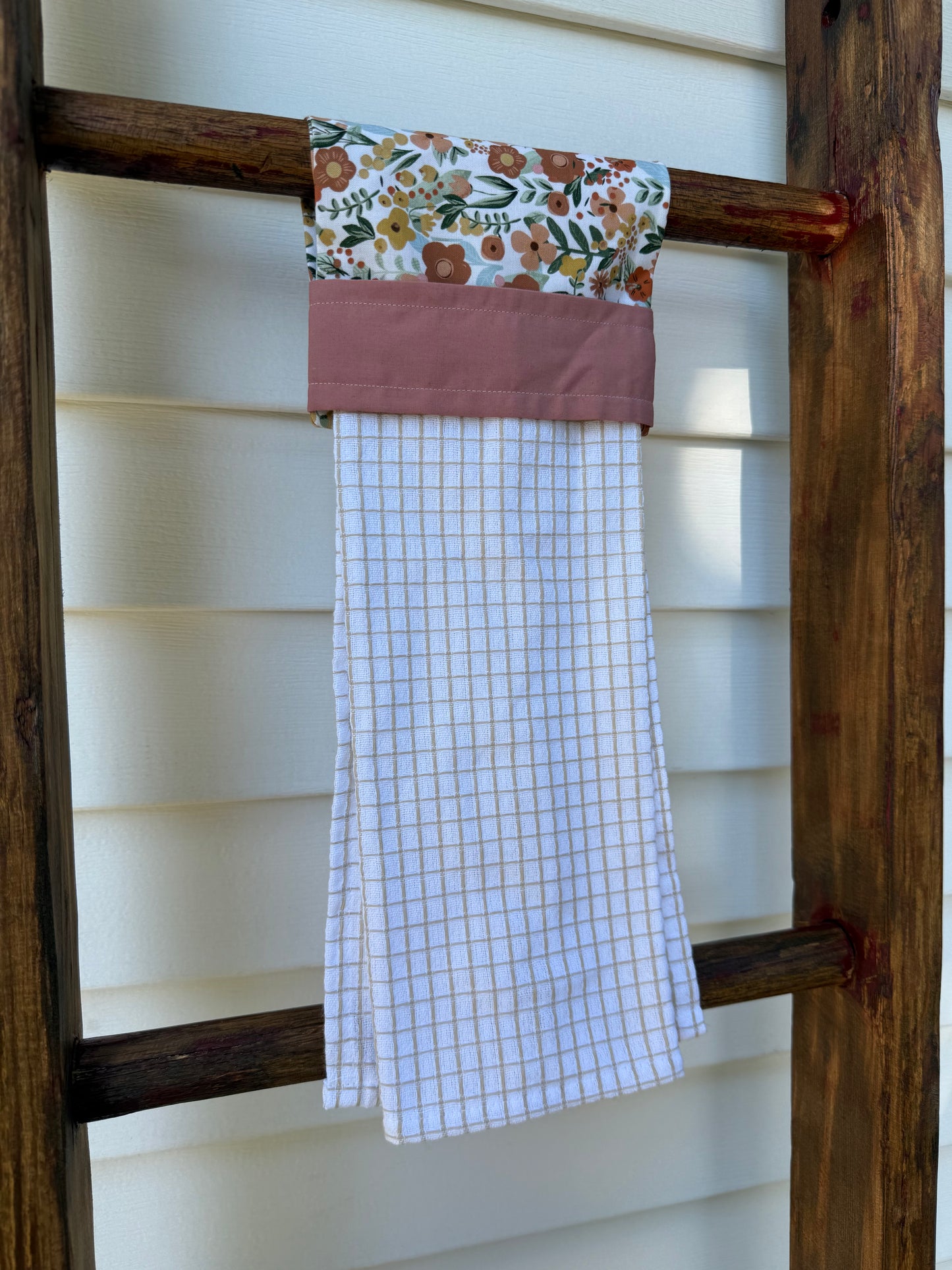 Rustic Florals- Hanging Towel