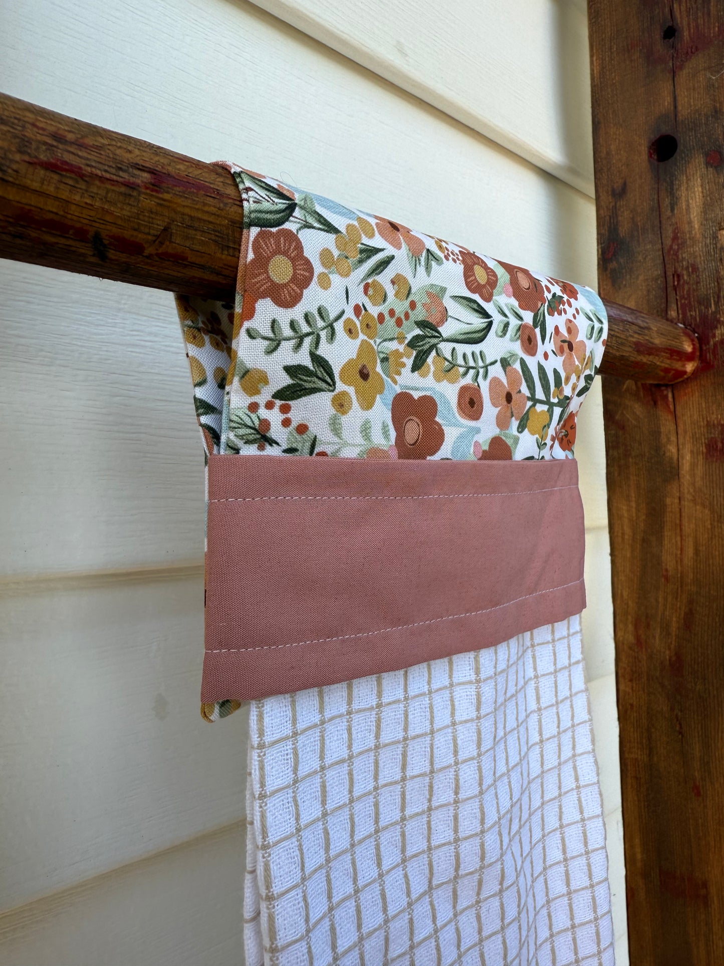 Rustic Florals- Hanging Towel