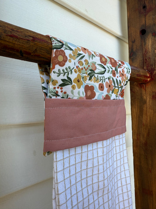 Rustic Florals- Hanging Towel