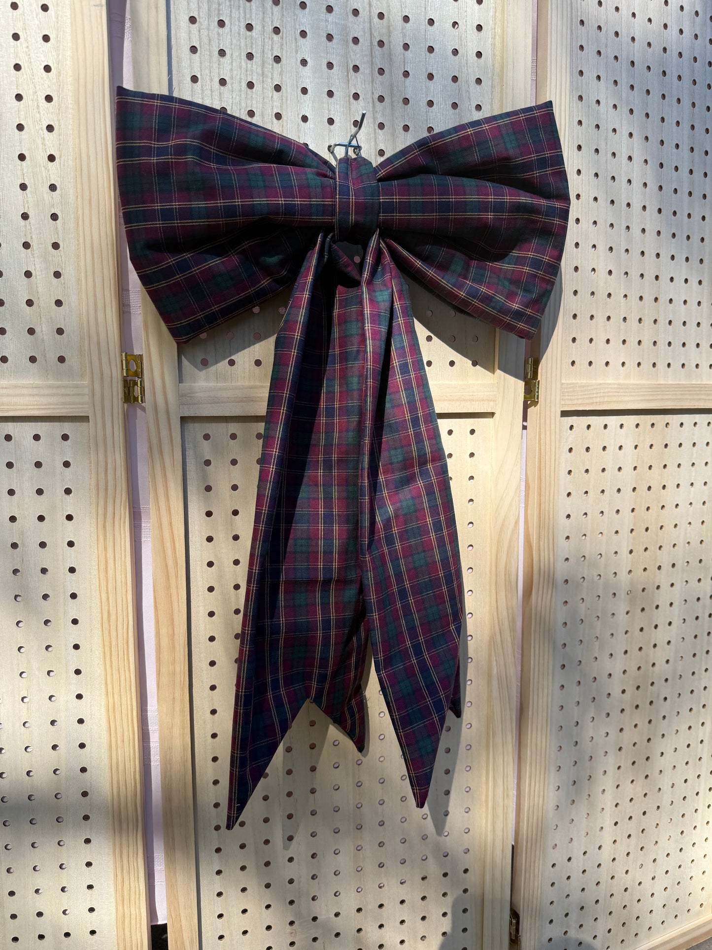 Classic Cranberry Bow