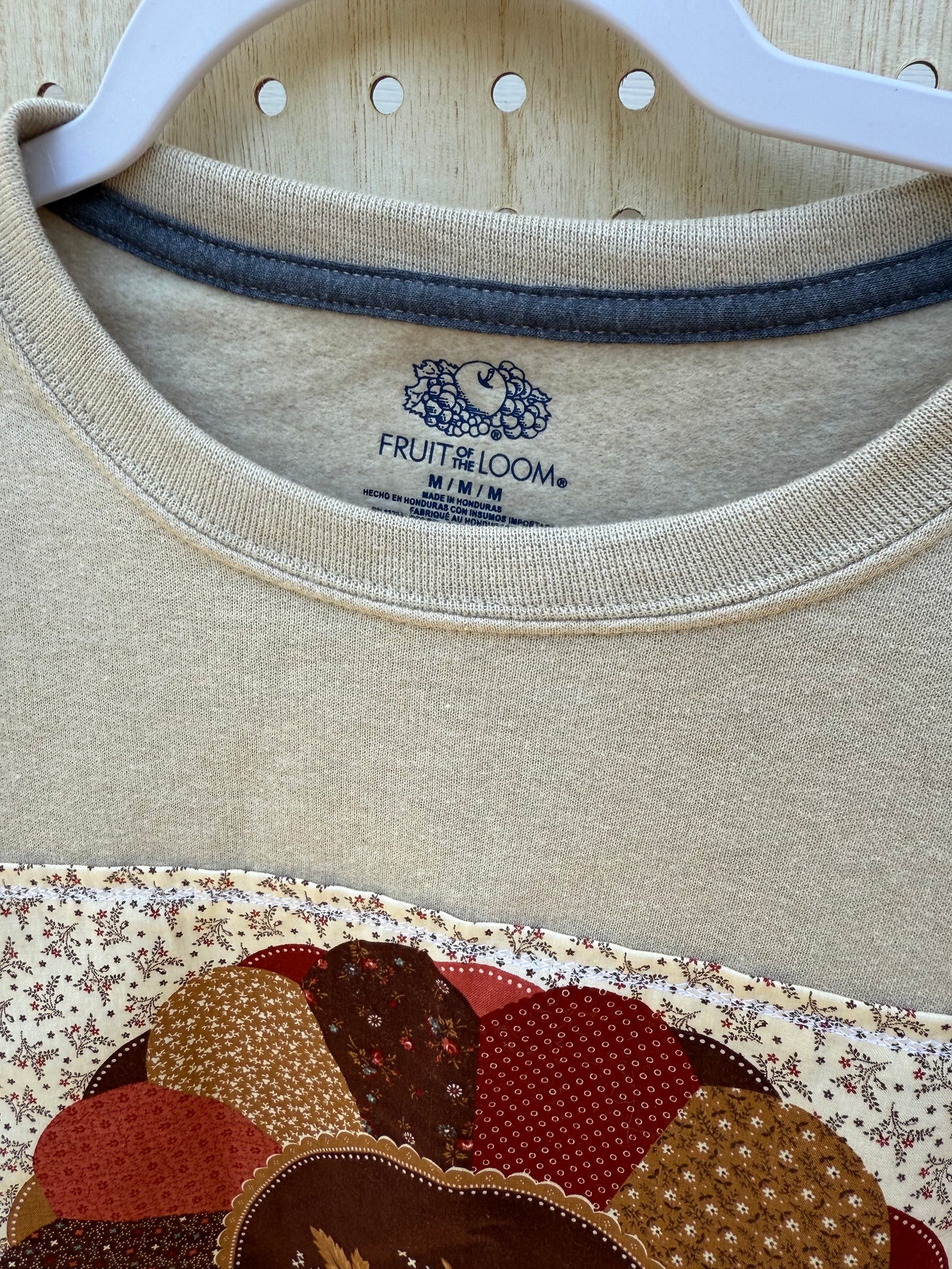 Rosewood Quilt Crewneck (Medium)