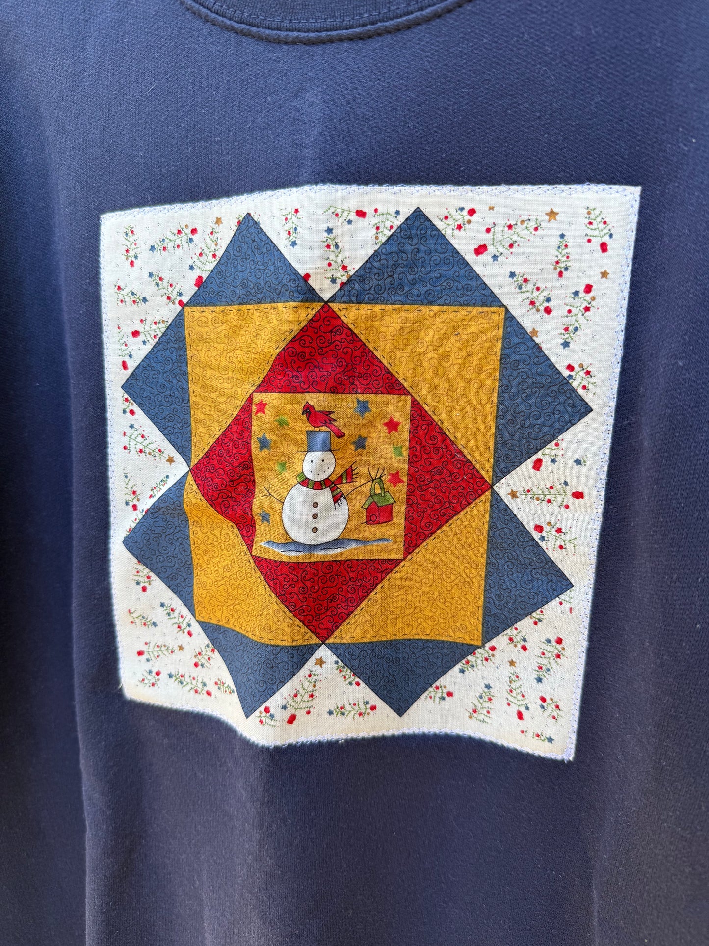 The Frosted Stitch Crewneck (Extra Large)