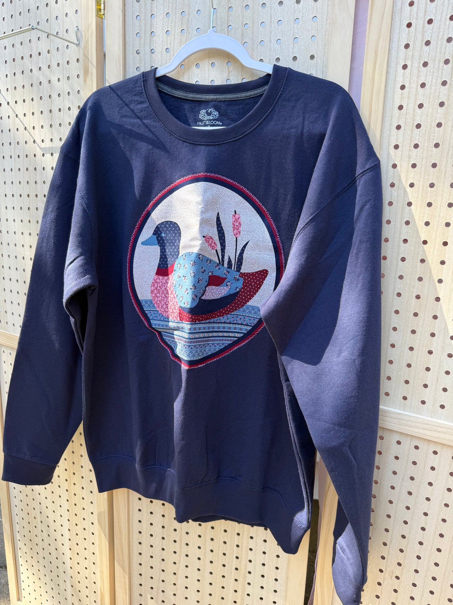 The Patchwork Duck Crewneck (Large)