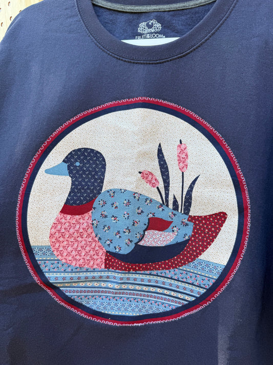 The Patchwork Duck Crewneck (Large)