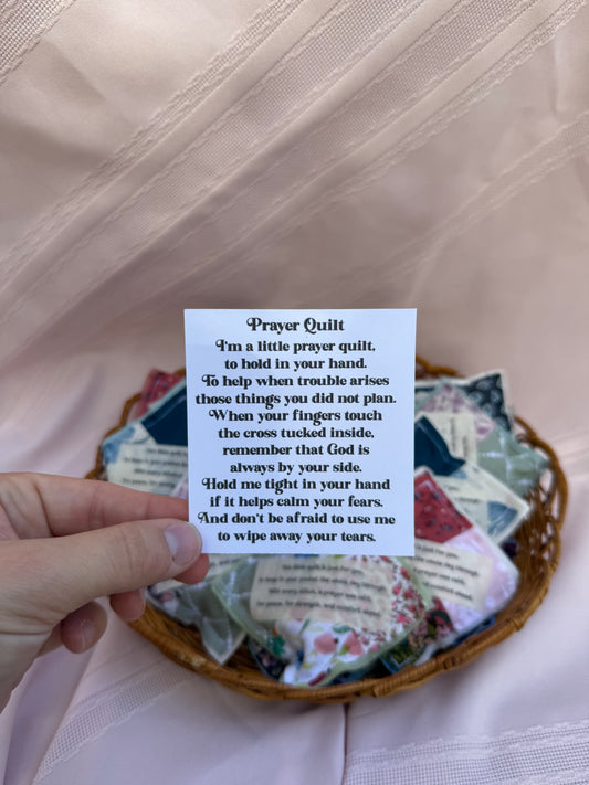 Mini Prayer Quilts