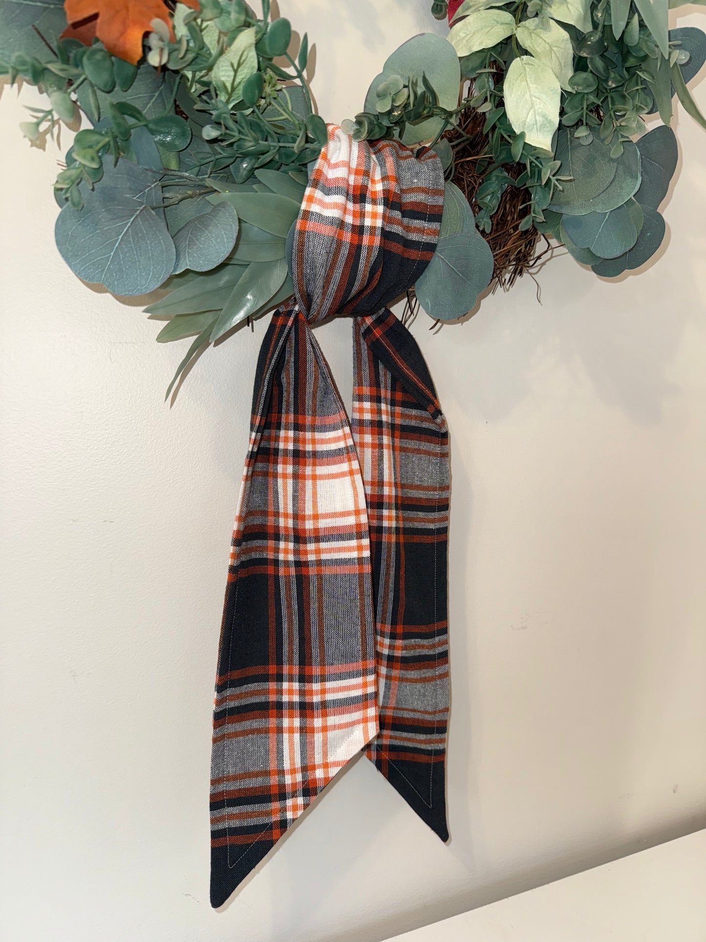 Custom Order for Ashley; Set of 2 Wreath Sashes