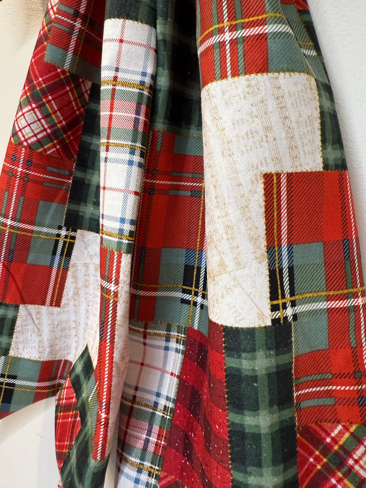 Holiday Patchwork Bow