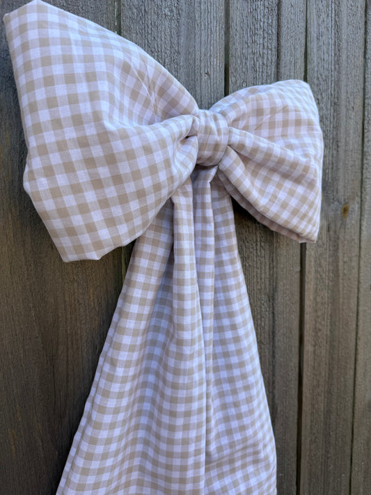 Honey Cream Bow