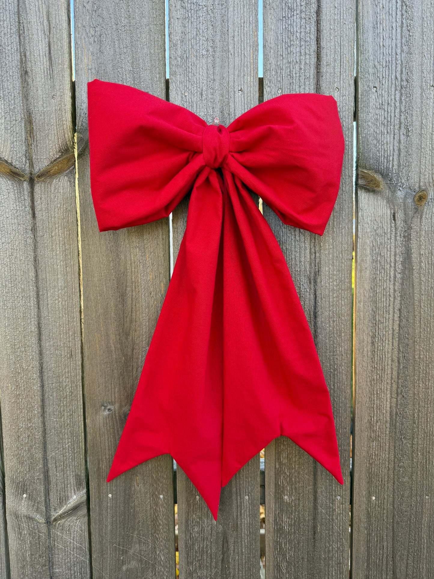 Classic Holiday Red Bow
